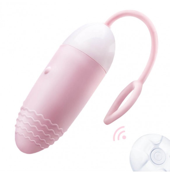 MIZZZEE - Heartbeat Wireless Remote Vibrating Egg (Chargeable - Pink)